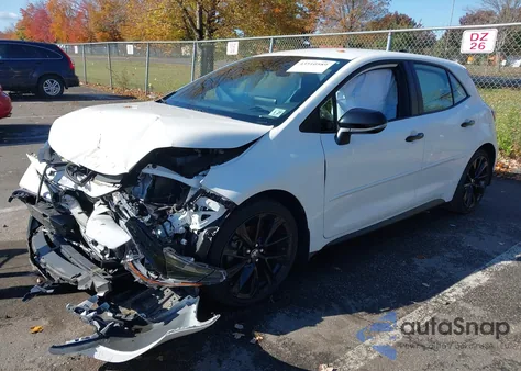 2022 Toyota Corolla Se Nightshade Edition from USA, damaged, VIN JTND4MBE1N3179494